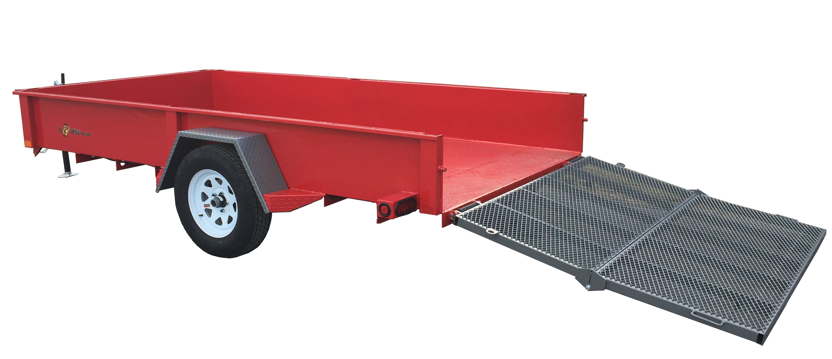 BWise USS Series Solid Side Utility Trailers
