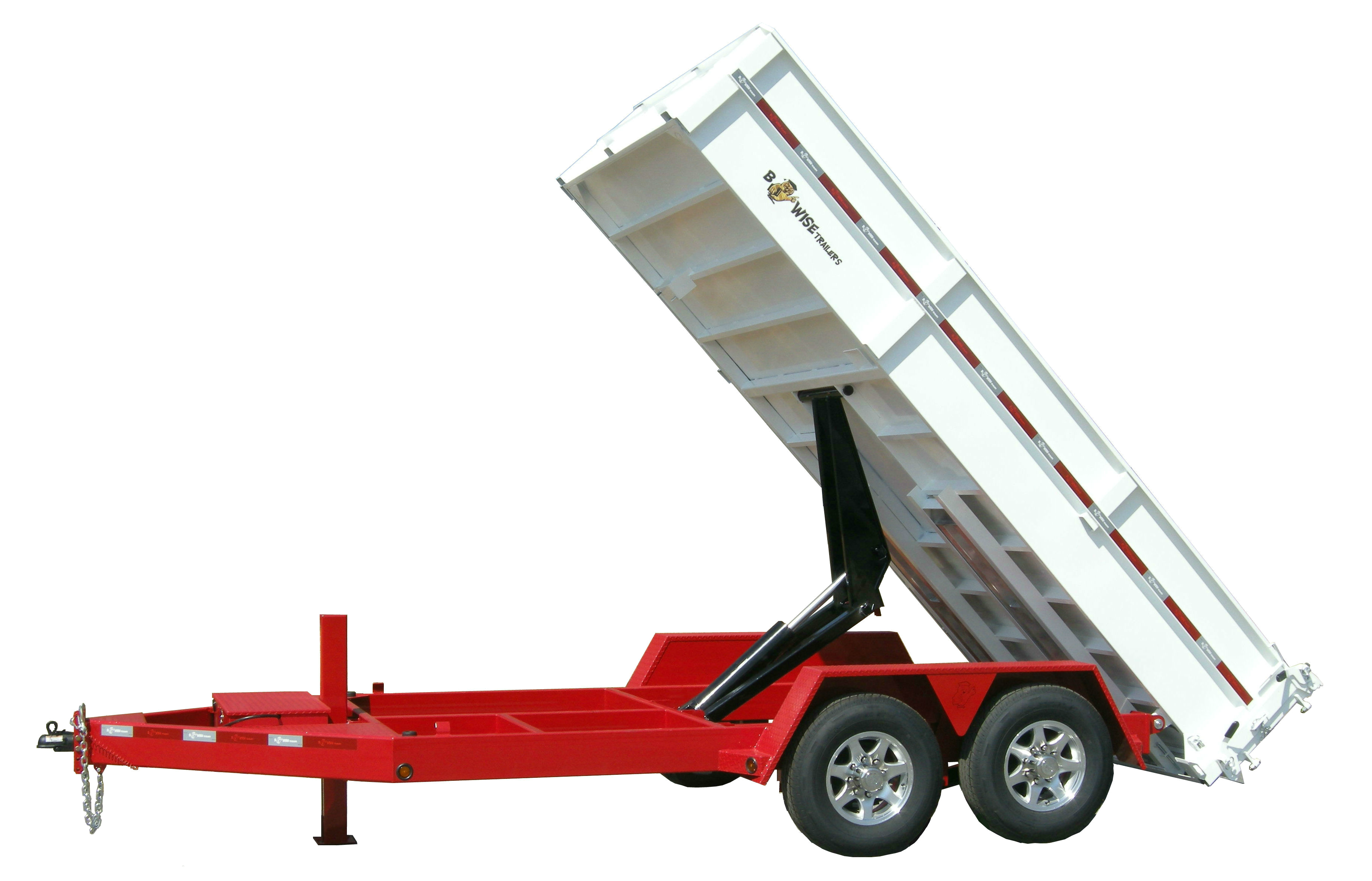 BWise Tube Frame Low Profile Dump Trailers